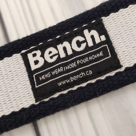 Bench Black & White Men's Belt Uniusex Womens o/s - Picture 7 of 14
